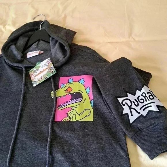 RUGRATS SWEATSHIRT HOODIE NICKELODEON SIZE S - Picture 3 of 12
